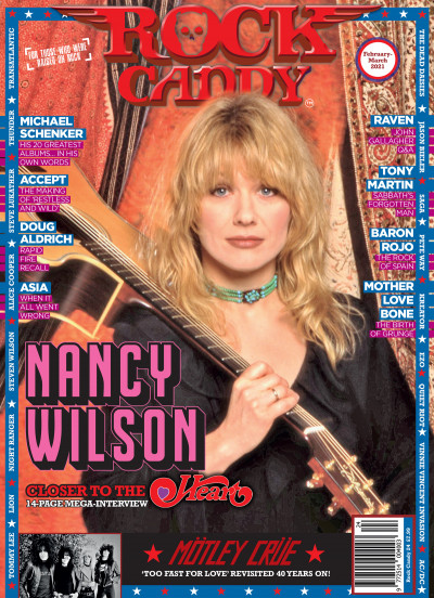 Issue 24 is available right now, featuring our 14-page cover story interview with Heart legend Nancy Wilson.