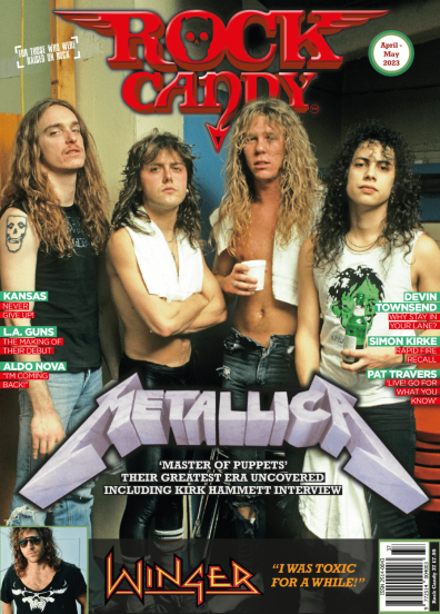 Issue 37 is available right now featuring our 14-page Metallica cover story including a major Kirk Hammett interview!