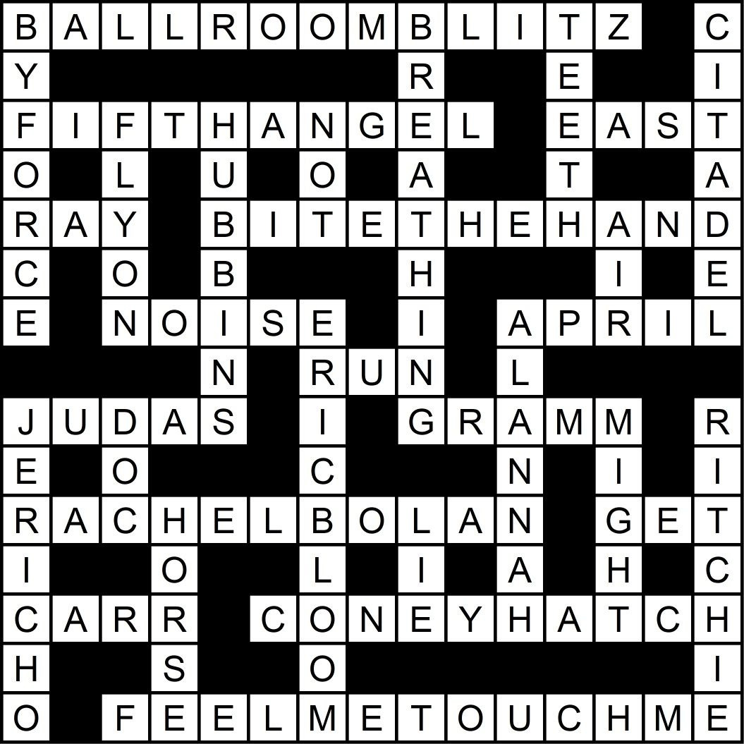 Crossword puzzle issue18