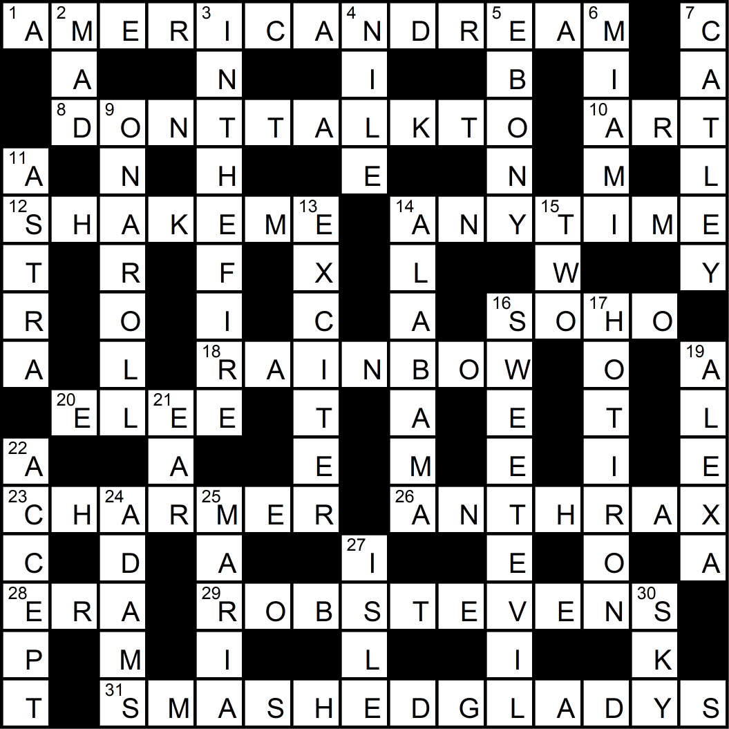 Crossword puzzle issue28