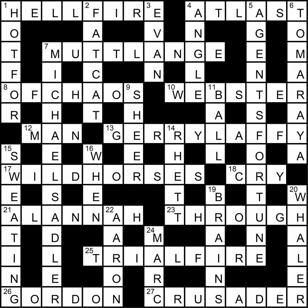 Crossword puzzle issue43