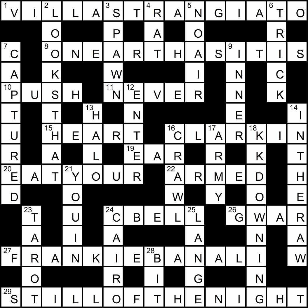 Crossword puzzle issue48