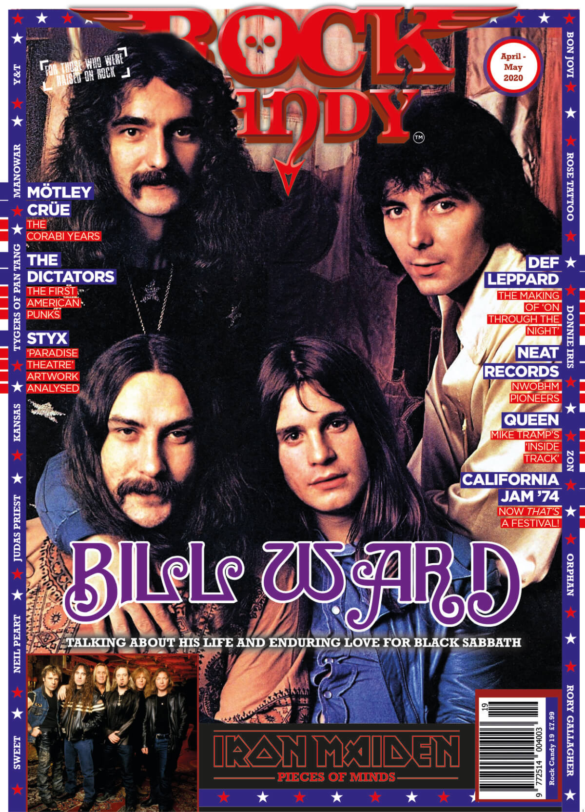 Issue 19 is available right now, featuring our Black Sabbath cover story interview with Bill Ward.