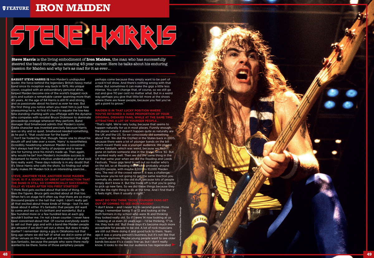 Rock Candy Mag brings you interviews with all six Maiden men!