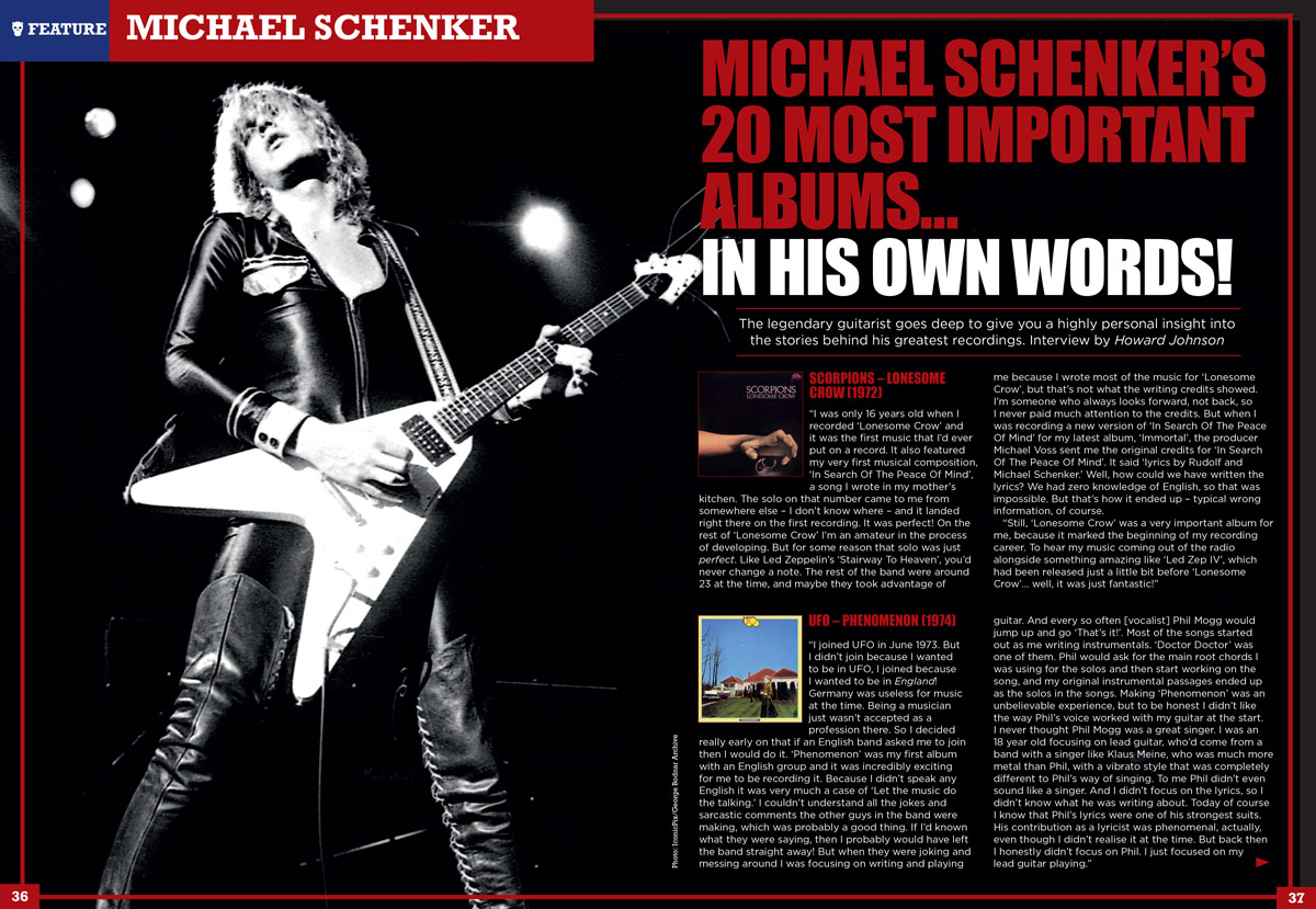 MICHAEL SCHENKER