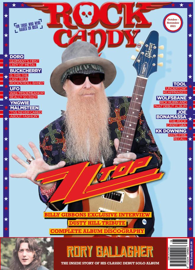 Issue 28 is available right now, featuring our massive 16-page ZZ Top cover story that includes an exclusive interview with Billy Gibbons, a definitive discography, and a tribute to Dusty Hill