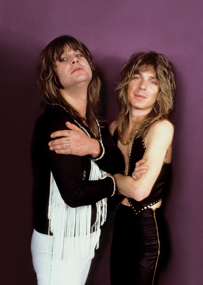 Randy Rhoads and Ozzy Osbourne – 1981